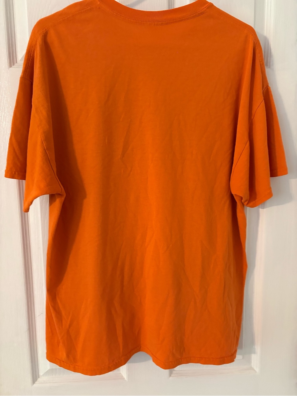 Event Security Hand Over Your Booze Graphic T-Shirt Orange Men’s Large Funny Tee - Picture 2 of 5